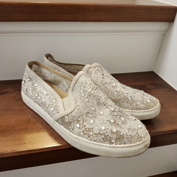 Antonio Melani women's white shoes in size 9.5 - Picture 1 of 9